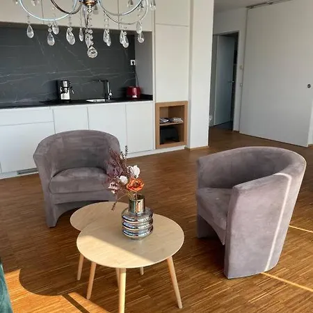 Penthouse-wohnung Mit Flussblick アパート *